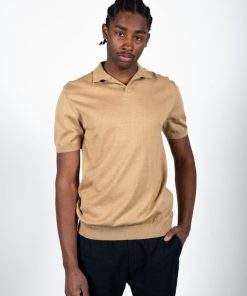 Polo´S Clean Cut Copenhagen | Niel Xo Knitted Polo - Sand Melange