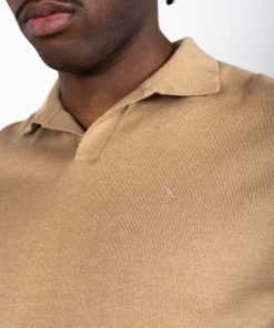 Polo´S Clean Cut Copenhagen | Niel Xo Knitted Polo - Sand Melange