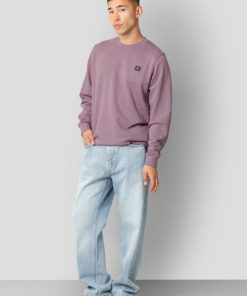 Sweatshirts & Hoodies Clean Cut Copenhagen | Basic Organic Bomuld Sweatshirt - Dusty Purple