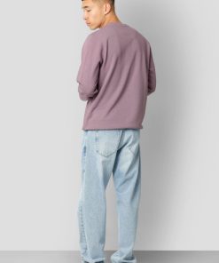 Sweatshirts & Hoodies Clean Cut Copenhagen | Basic Organic Bomuld Sweatshirt - Dusty Purple