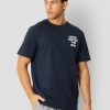 T-Shirts Clean Cut Copenhagen | Sami Cotton T-Shirt - Navy