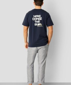 T-Shirts Clean Cut Copenhagen | Sami Cotton T-Shirt - Navy