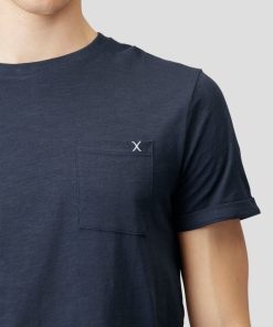 T-Shirts Clean Cut Copenhagen | Kolding Organic Cotton T-Shirt - Navy