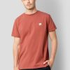 T-Shirts Clean Cut Copenhagen | Basic Organic T-Shirt - Rusty Red