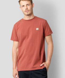 T-Shirts Clean Cut Copenhagen | Basic Organic T-Shirt - Rusty Red