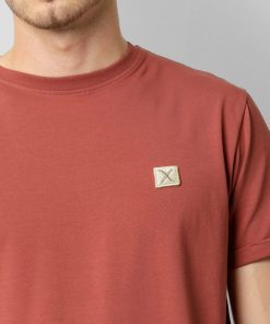 T-Shirts Clean Cut Copenhagen | Basic Organic T-Shirt - Rusty Red