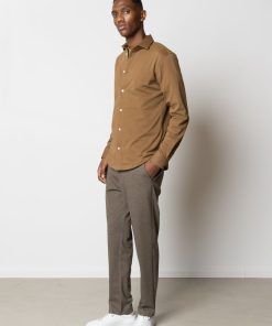 Skjorter Clean Cut Copenhagen | Clean Formal Stretch Shirt - Brun