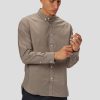 Skjorter & Overskjorter Clean Cut Copenhagen | Oxford Stretch Shirt - Stovet Gron