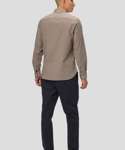 Skjorter & Overskjorter Clean Cut Copenhagen | Oxford Stretch Shirt - Stovet Gron