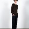 Strik Clean Cut Copenhagen | Budapest Boucle Knitted Jumper - Dark Brown