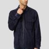 Overskjorter Clean Cut Copenhagen | Myles Corduroy Overshirt - Navy