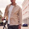 Skjorter Clean Cut Copenhagen | Bomuld/Hor Skjorte - Khaki