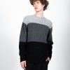 Strik Clean Cut Copenhagen | Tim Knitted Sweater - Gra Mix