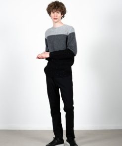 Strik Clean Cut Copenhagen | Tim Knitted Sweater - Gra Mix