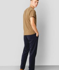 T-Shirts Clean Cut Copenhagen | Jake Organic T-Shirt - Dark Camel / Dark Camel