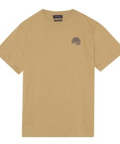 T-Shirts Clean Cut Copenhagen | Geo Organic T-Shirt - Dark Khaki