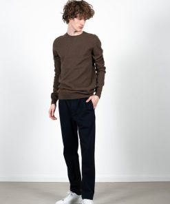 Strik Clean Cut Copenhagen | Yak Wool Knitted Sweater - Lysebrun