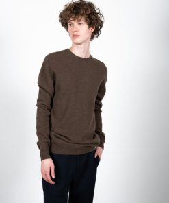 Strik Clean Cut Copenhagen | Yak Wool Knitted Sweater - Lysebrun