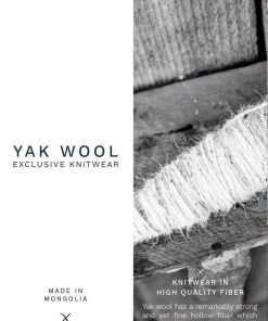 Strik Clean Cut Copenhagen | Yak Wool Knitted Sweater - Lysebrun