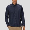 Skjorter & Overskjorter Clean Cut Copenhagen | Oxford Stretch Shirt - Navy