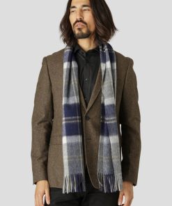 Blazere Clean Cut Copenhagen | Santos 2-Button Wool Blazer - Brown Mix