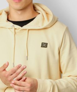 Sweatshirts & Hoodies Clean Cut Copenhagen | Basic Organic Bomuld Hoodie - Pastel Gul