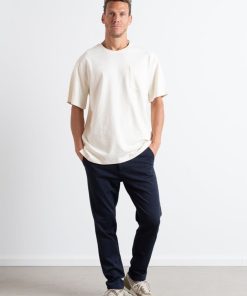 T-Shirts Clean Cut Copenhagen | Calton Cotton T-Shirt - Ecru