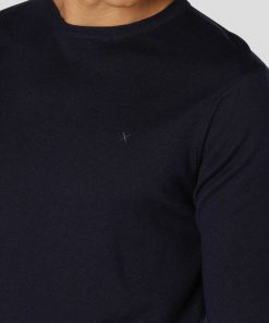 Strik Clean Cut Copenhagen | Merino Wool Knitted Jumper - Navy