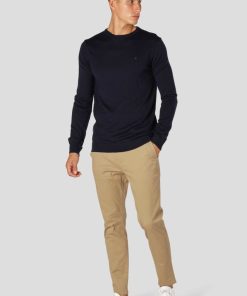 Strik Clean Cut Copenhagen | Merino Wool Knitted Jumper - Navy