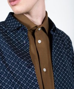 Skjorter & Overskjorter Clean Cut Copenhagen | Valencia Printed Stretch Shirt - Color