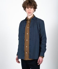 Skjorter Clean Cut Copenhagen | Valencia Printed Stretch Shirt - Color