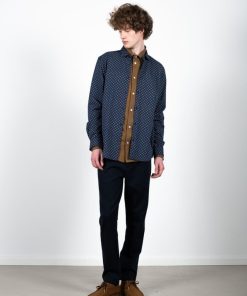 Skjorter Clean Cut Copenhagen | Valencia Printed Stretch Shirt - Color