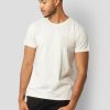 T-Shirts Clean Cut Copenhagen | Jake Organic Cotton T-Shirt - Ecru