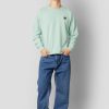 Sweatshirts & Hoodies Clean Cut Copenhagen | Basic Organic Bomuld Sweatshirt - Minty Green