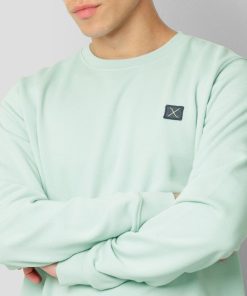 Sweatshirts & Hoodies Clean Cut Copenhagen | Basic Organic Bomuld Sweatshirt - Minty Green