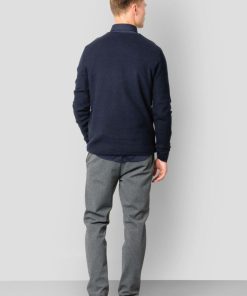 Strik Clean Cut Copenhagen | Lauritz Recycled Strik - Mork Navy