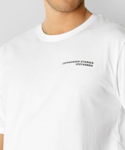 T-Shirts Clean Cut Copenhagen | Vesterbro Organic Cotton T-Shirt - Hvid