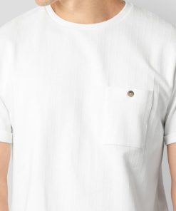 T-Shirts Clean Cut Copenhagen | Timothy Structured T-Shirt - Hvid