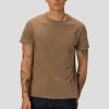 T-Shirts Clean Cut Copenhagen | Patrick Organic T-Shirt - Mork Kamel