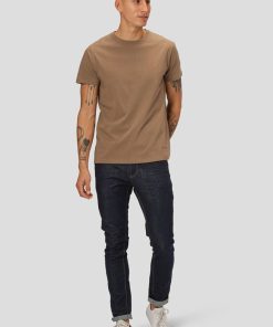 T-Shirts Clean Cut Copenhagen | Patrick Organic T-Shirt - Mork Kamel