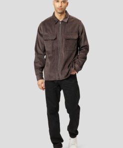 Skjorter & Overskjorter Clean Cut Copenhagen | Myles Corduroy Overshirt - Dark Brown