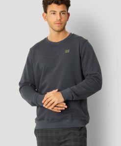 Sweatshirts & Hoodies Clean Cut Copenhagen | Basic Organic Bomuld Sweatshirt - Navy