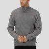 Strik Clean Cut Copenhagen | Mario Half Zip Knit - Lysegra Mel