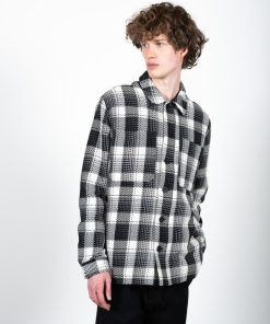 Skjorter & Overskjorter Clean Cut Copenhagen | Antonie Checked Overshirt - Gra Tern