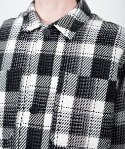 Skjorter & Overskjorter Clean Cut Copenhagen | Antonie Checked Overshirt - Gra Tern