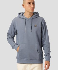 Sweatshirts & Hoodies Clean Cut Copenhagen | Basic Organic Bomuld Hoodie - Stovet Bla