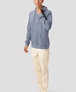 Sweatshirts & Hoodies Clean Cut Copenhagen | Basic Organic Bomuld Hoodie - Stovet Bla