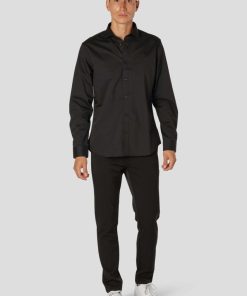 Skjorter & Overskjorter Clean Cut Copenhagen | London Nano Stretch Skjorte - Sort