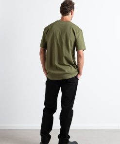 T-Shirts Clean Cut Copenhagen | Emil Organic T-Shirt - Army