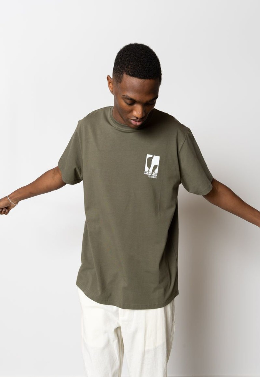 T-Shirts Clean Cut Copenhagen | Wilder Organic T-Shirt - Army